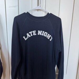 Late Night with Seth Meyers Navy Sweatshirt